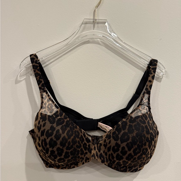 Agent Provocateur Lucky Padded Bra 36dd Leopard - Picture 3 of 5